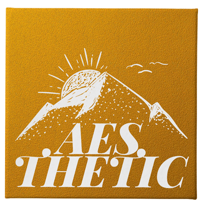 Beige custom rigid box with Aesthetic Branding