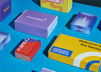 Multiple Custom Printed Mailer Boxes