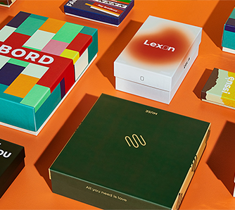 Various Rigid Boxes Top View